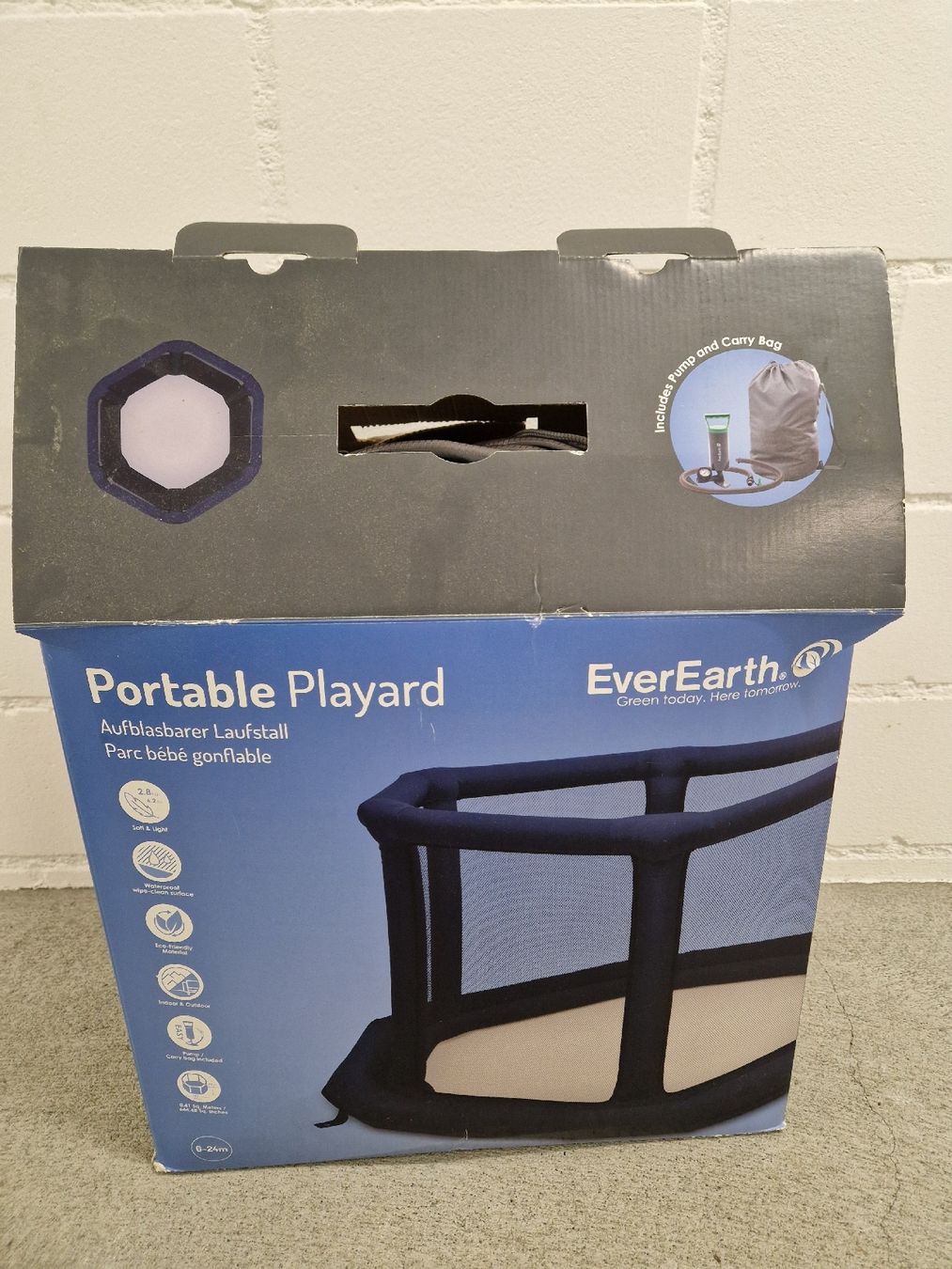 Box & Barriere di sicurezza: Laufgitter EverEarh aufblasbar – Nuovo (secondo la descrizione) da Habsburg venduto da Habsburg87