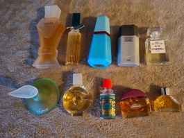 Vintage Parfum Miniaturen Set 10 Stück verschiedene Marken