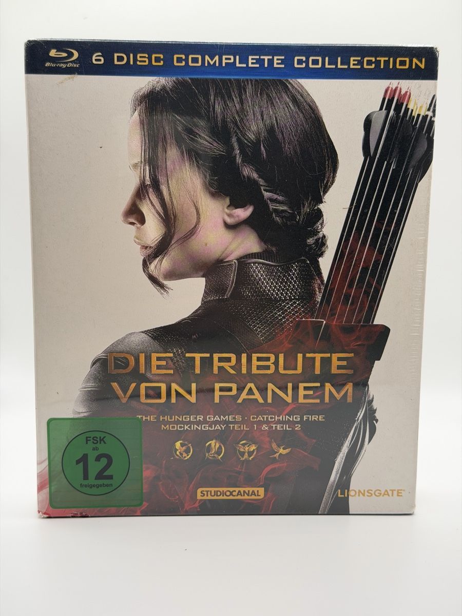 Tous les DVDs: Die Tribute von Panem Complete Collection Blu-ray 6 Disc – Neuf avec emballage d'origine à Altenrhein par Riccidp