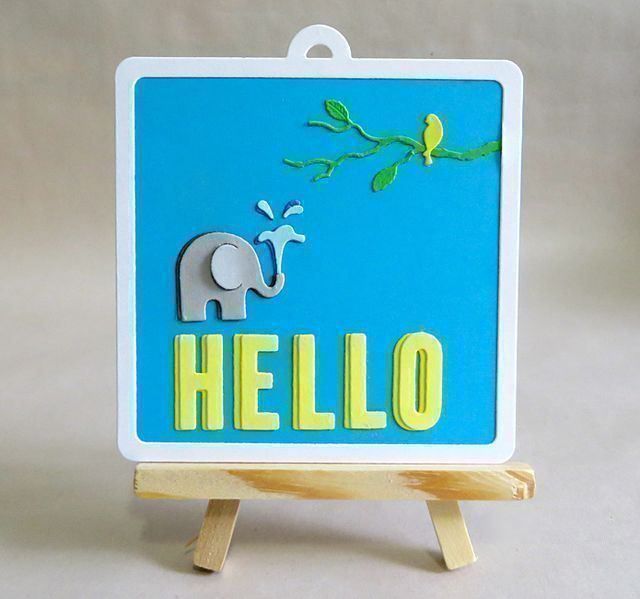 Sciablone: PoppyStamp Die** Small Elephant  ** – Nuovo e nell'imballaggio originale da Rubigen venduto da rofi100 3