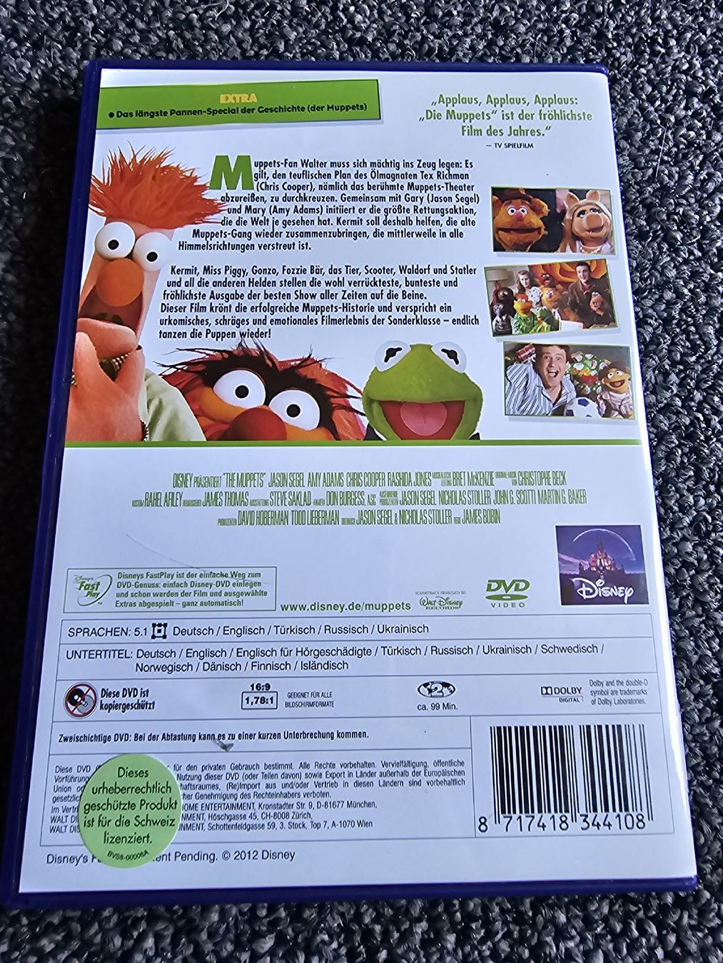 Alle DVDs: Die Muppets (20997) – Gebraucht aus Ruswil von jan_bxl5 1