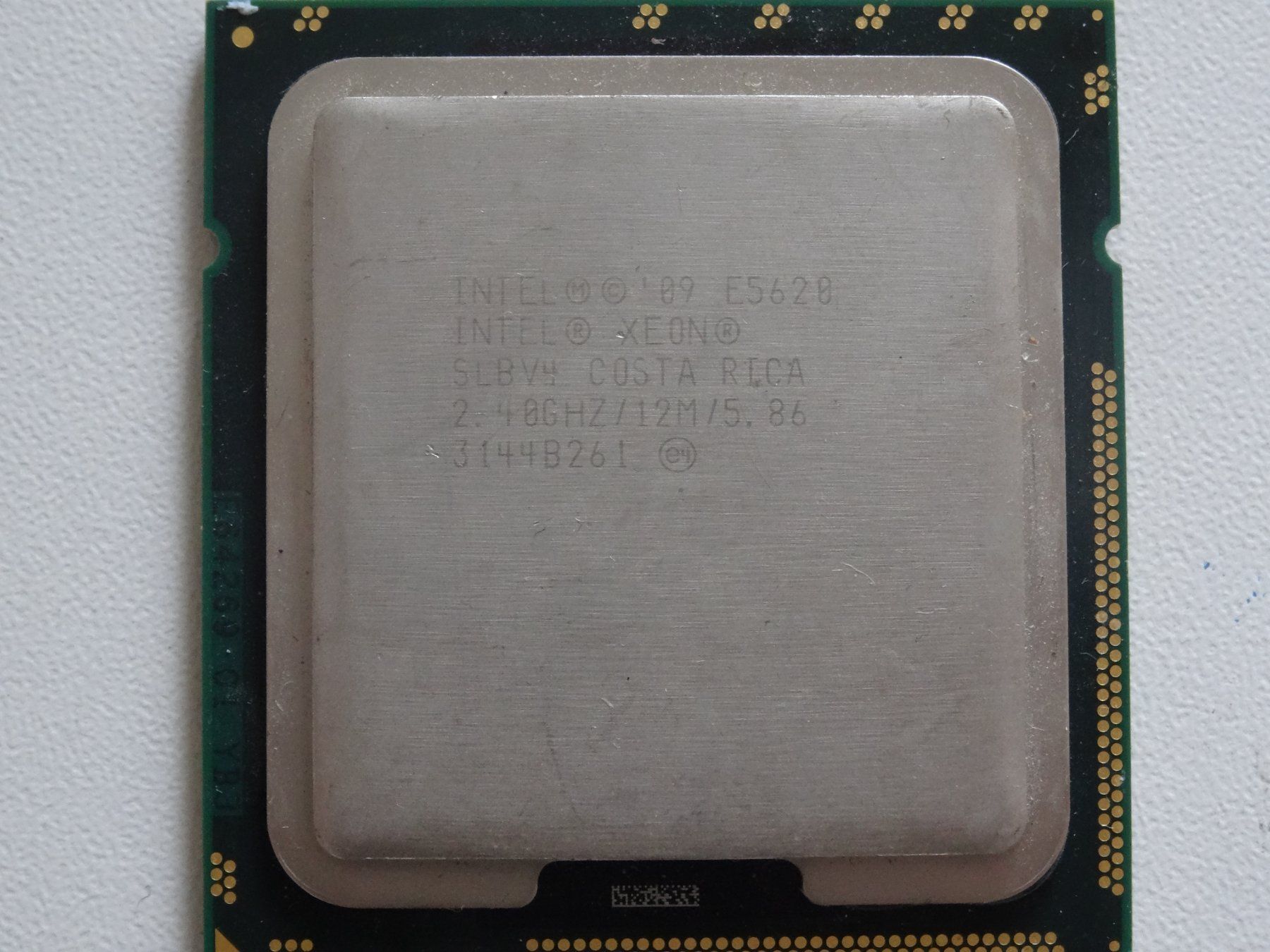 Intel Elektronikbauteile: Prozessor Intel Xeon E5620 2.40 GHz gebraucht – Gebraucht aus Wigoltingen von Kuedeee