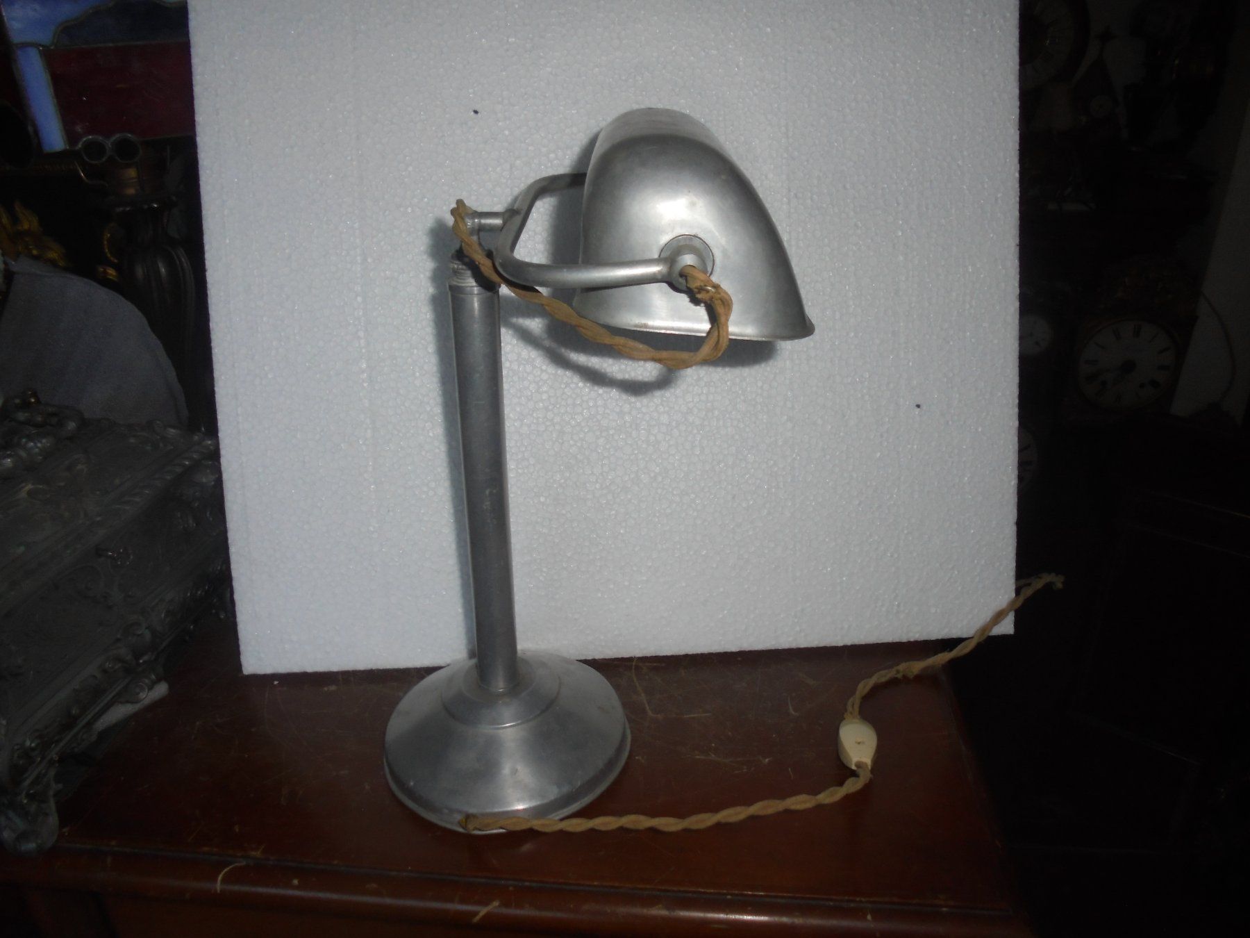 Lampen: Antike Schreibtischlampe ca. 1940 – Gebraucht aus Camorino von Hunpete 1