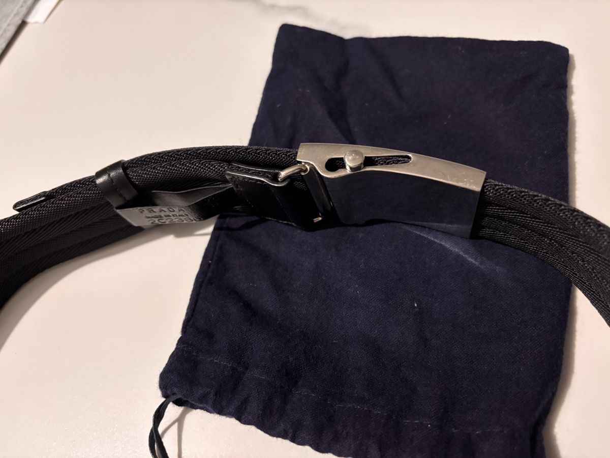 Prada Cinture: Prada woven nylon belt – Usato da Geneve venduto da allgood2010 5