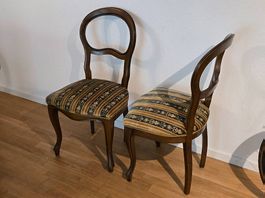 4x Antike Stühle / Stil-Stühle (Biedermeier)