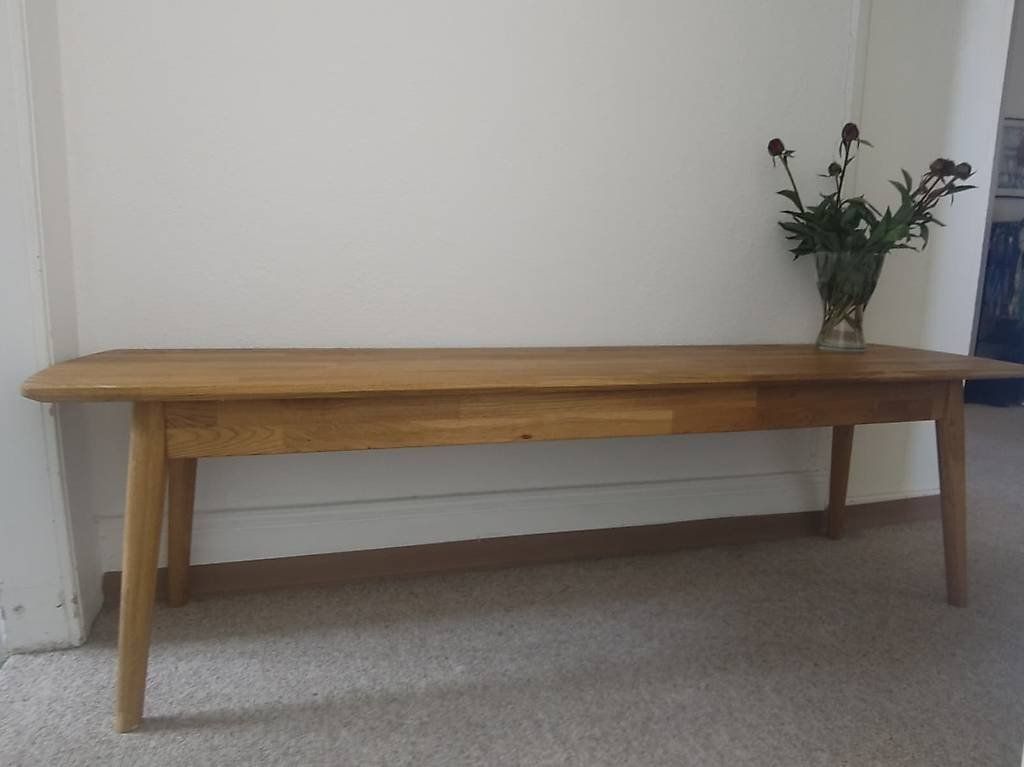 Panchine: Massive Sitzbank Finsby II - Eiche – Usato da Rorschach venduto da dav_bh5w 1