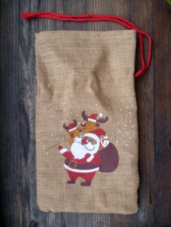 Chlaus Samichlaus Säckli / Klaussack / Jutesack