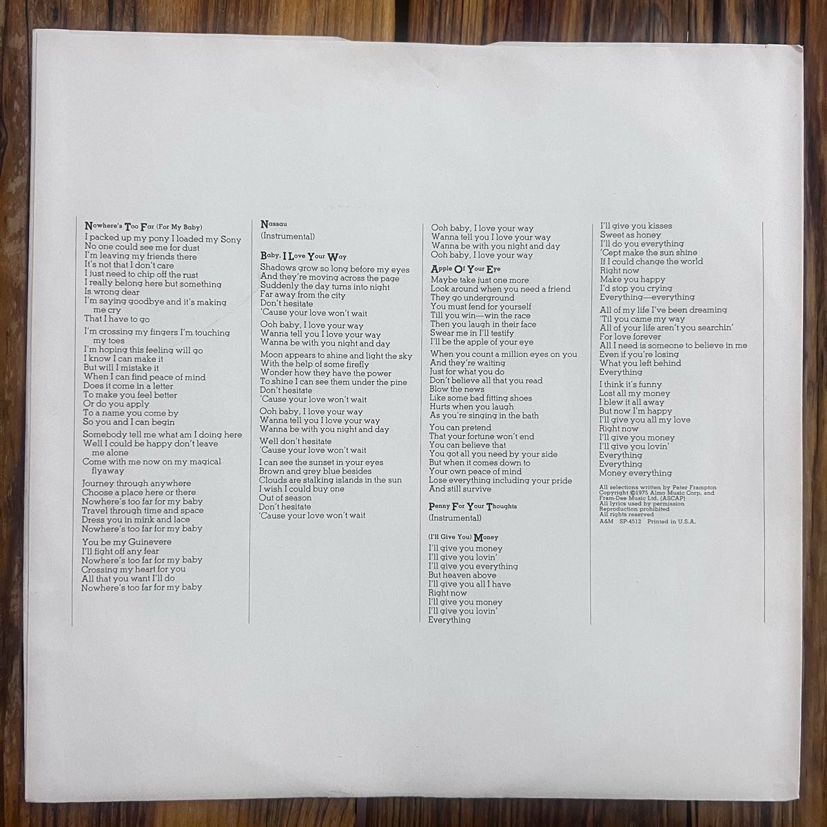 Dischi in vinile: Peter Frampton Frampton Comes Alive Vinyl Schallplatte – Usato da Umiken venduto da mar_p7n9 3