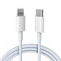 Apple Lade- und Datenkabel USB-C/Lightning, 1M, Weiss (NEU)