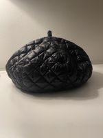 Quilted Beret Black One Size