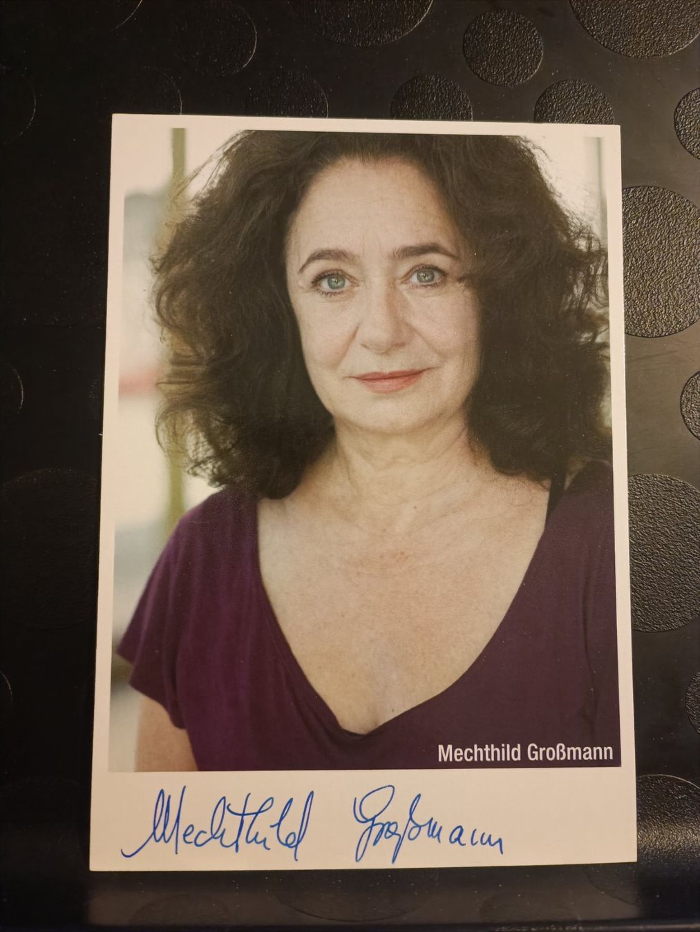 Autografi: Mechthild Großmann - handsigniert - Tatort – Usato da Menziken venduto da Artographs