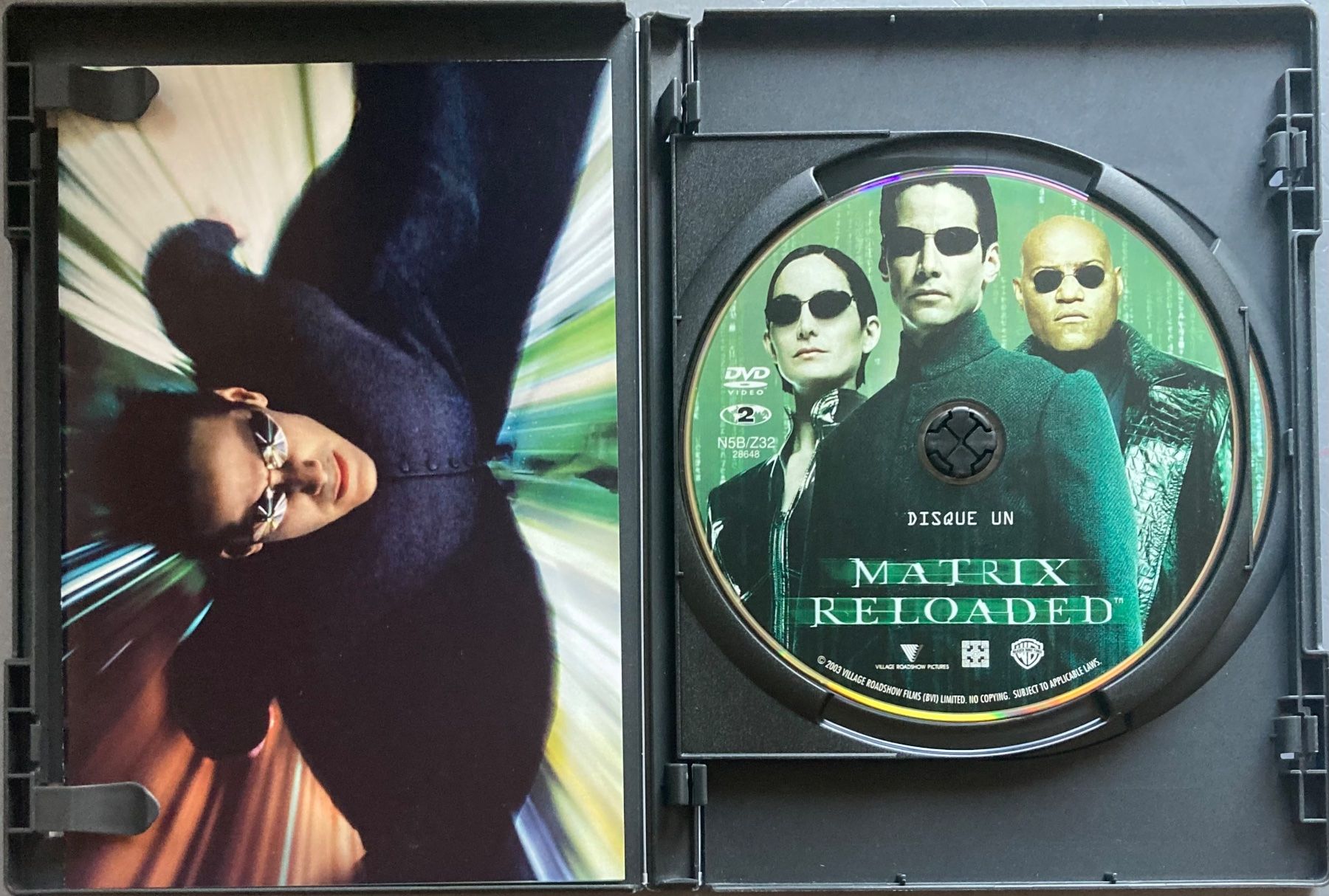 Tutti i DVDs: MATRIX RELOADED - EDITION DOUBLE DVD – Usato da Poliez-Pittet venduto da Newtown-Records 2