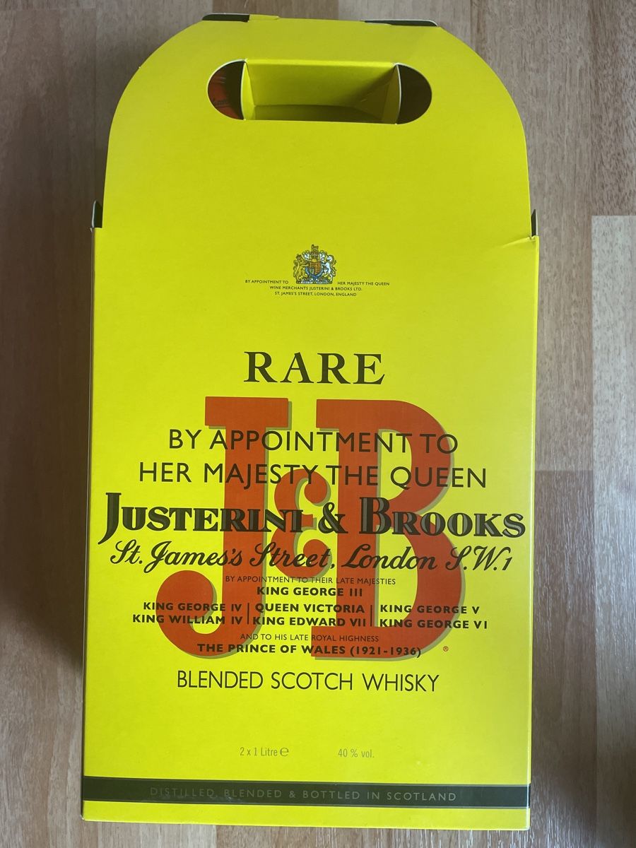 Bevande alcoliche: 2x1Liter J&B Scotch Whisky 40% – Nuovo e nell'imballaggio originale da St. Gallen venduto da mai_gd7k 1