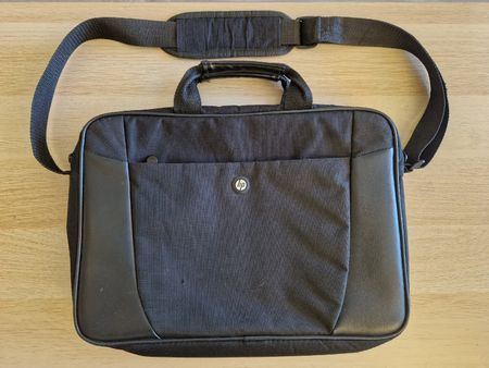 HP Laptop Bag, Business Handbag, Black, Adjustable Strap