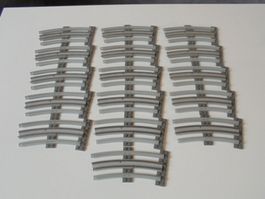 LEGO - 16 - GEBOGENE - 12 VOLT - SCHIENEN