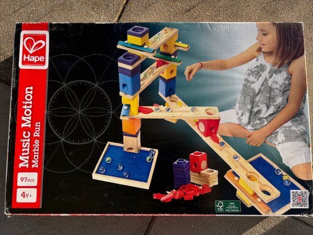 Hape Giocattoli: MEGA HAPE KUGELBAHN - Dreifachset – Usato da Islisberg venduto da Rower99 5