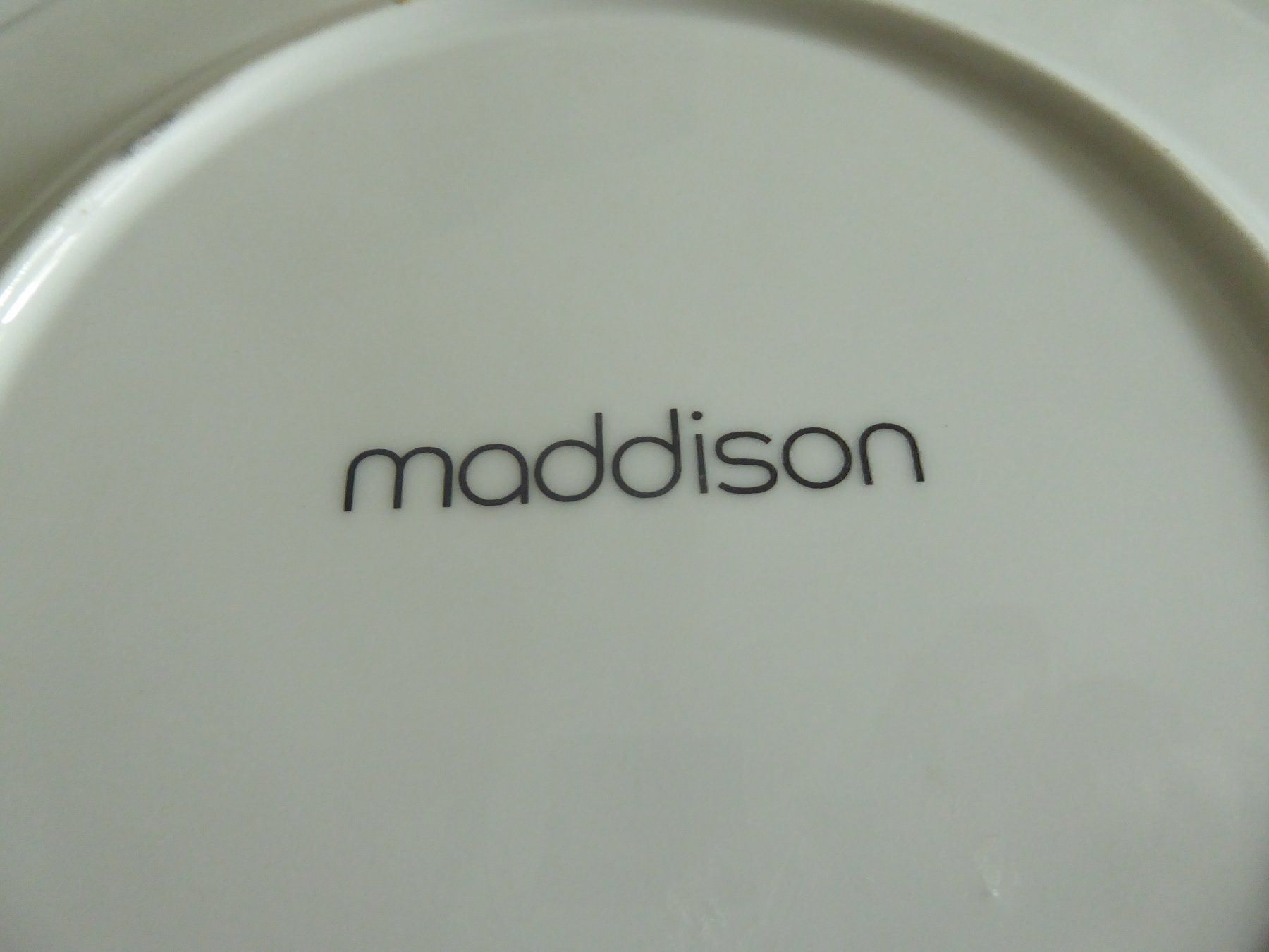 Teller: 1 Dessert - Teller, maddison – Gebraucht aus Zürich von Chaeffeler 3