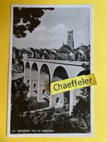 1945 Fribourg. Pont du Zähringen