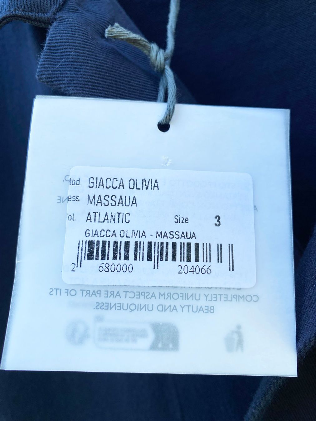 Giacche: Labo.Art Olivia Massaua Baumwolljacke – Nuovo (secondo la descrizione) da Dreien venduto da pontius-pilatus 4