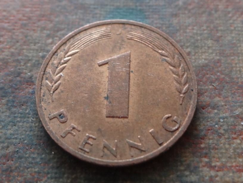 Tutti le monete: DEUTSCHLAND 1 Pfennig 1970 – Usato da Romanel-sur-Lausanne venduto da Swift13 1