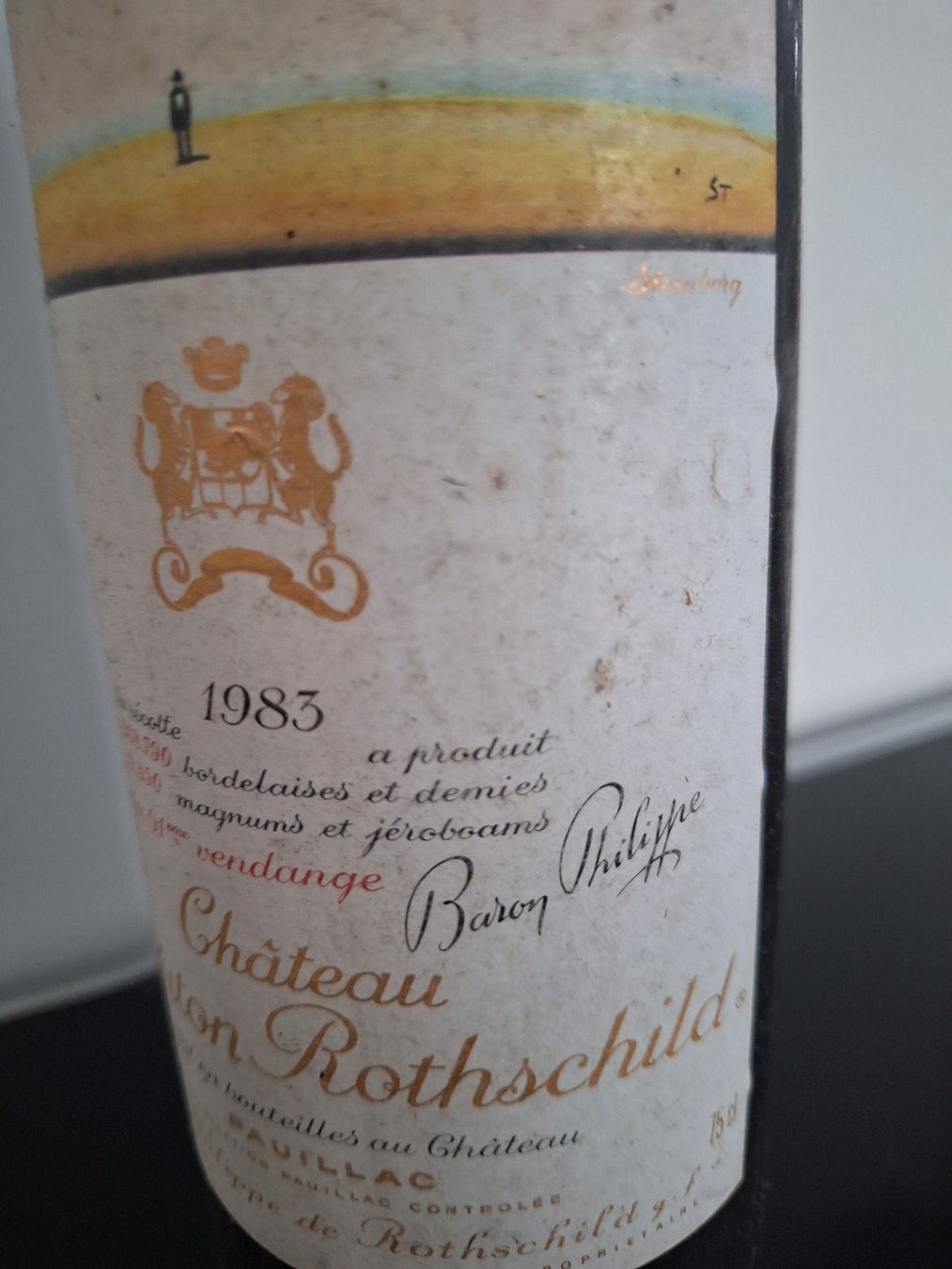 Mouton Rothschild Vino: WEIN CHATEAU MOUTON ROTHSCHILD 1983 – Usato da Vernate venduto da gzi_z2lb 3