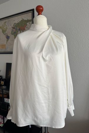 ANNA FIELD Bluse weiss Grösse XL