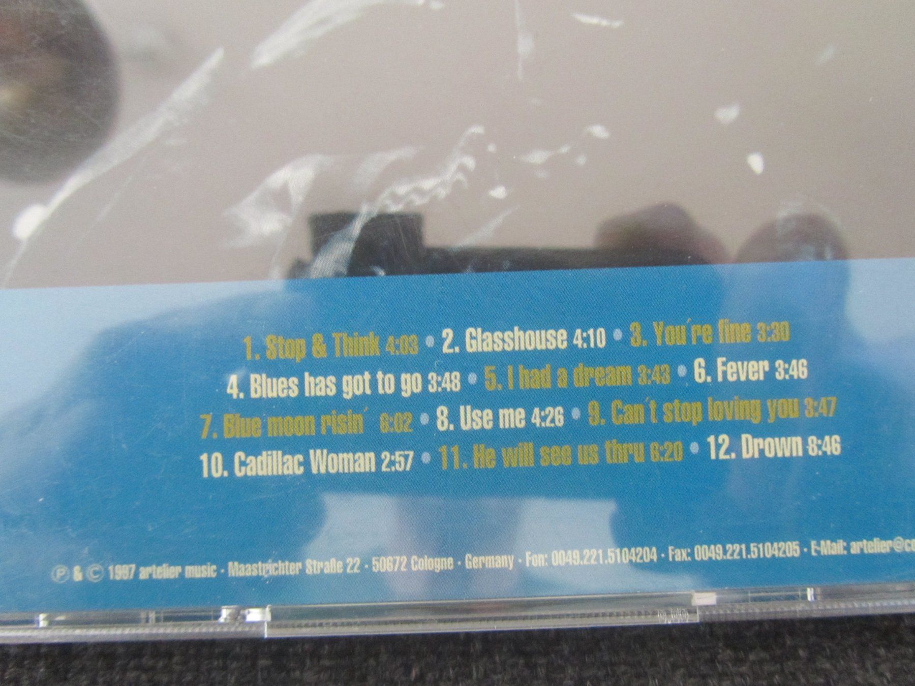 CD: Walter Wolfman Washington - Blue Moon - Selten! – Usato da Seengen venduto da mikelele 2