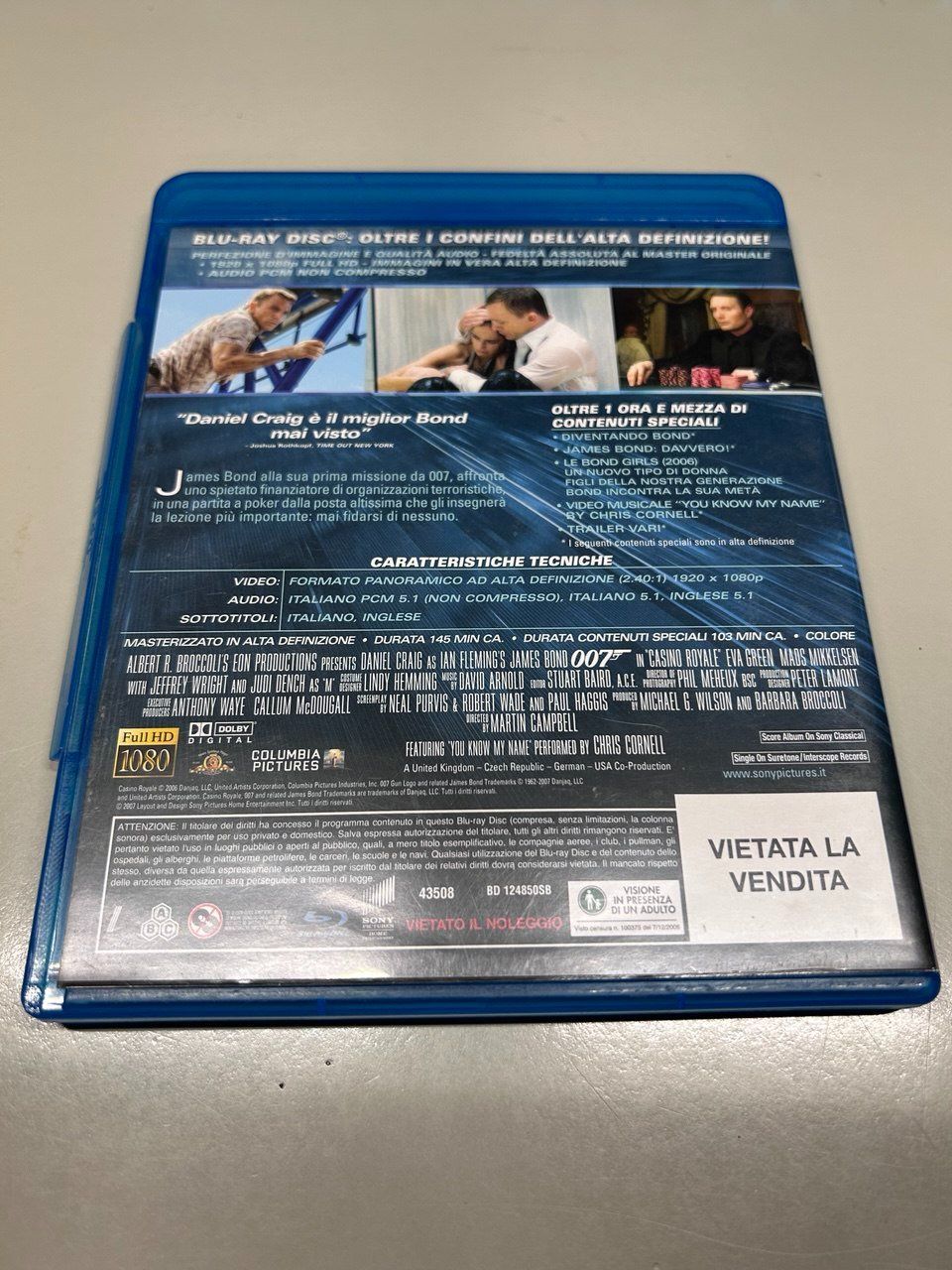 Tutti i DVDs: Blu-ray di "Casino Royale" – Usato da Giubiasco venduto da LorisVale 1
