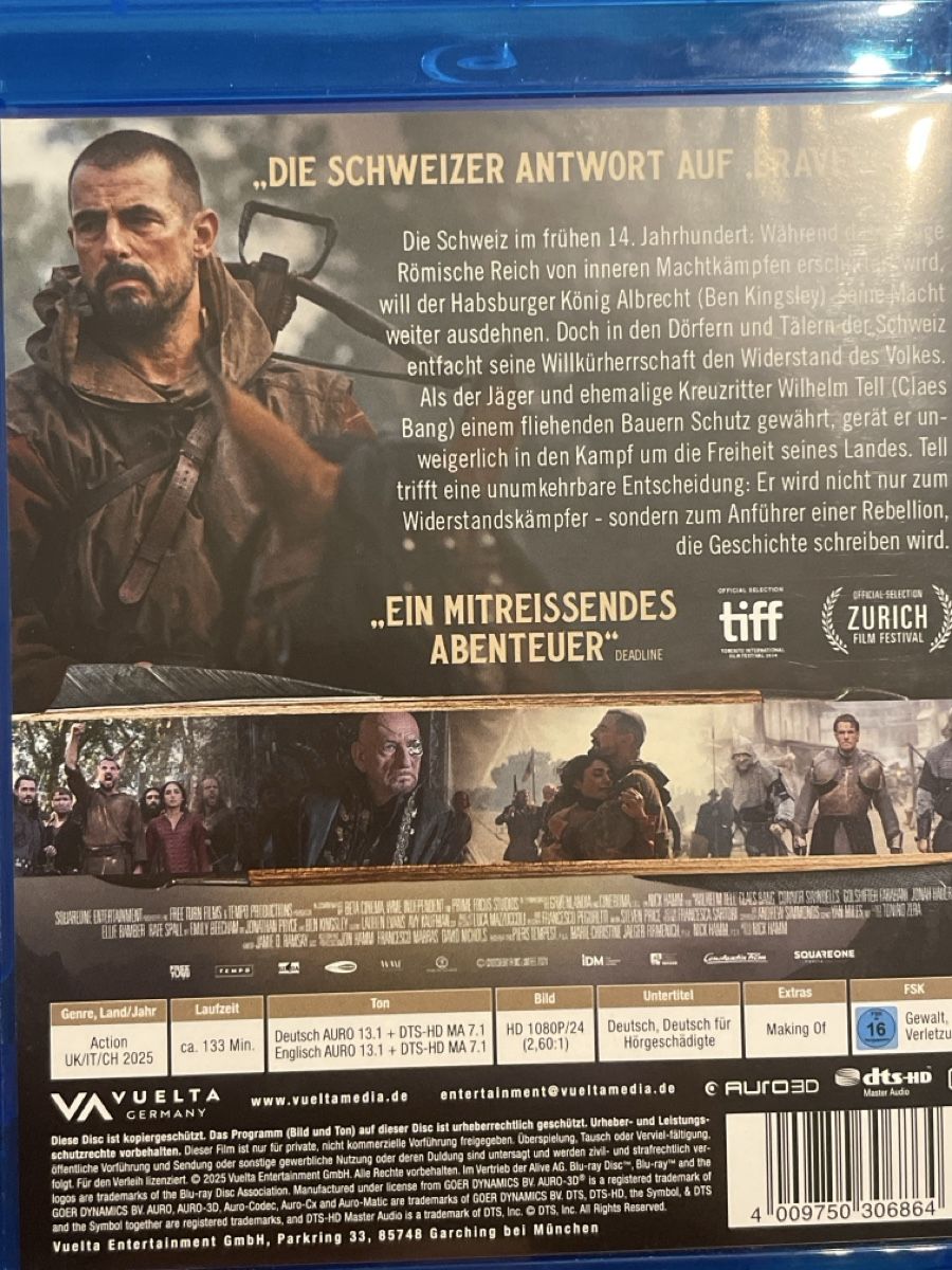 Alle DVDs: Wilhelm Tell (2024) – Neu (gemäss Beschreibung) aus Waldenburg von Gonzo8 1