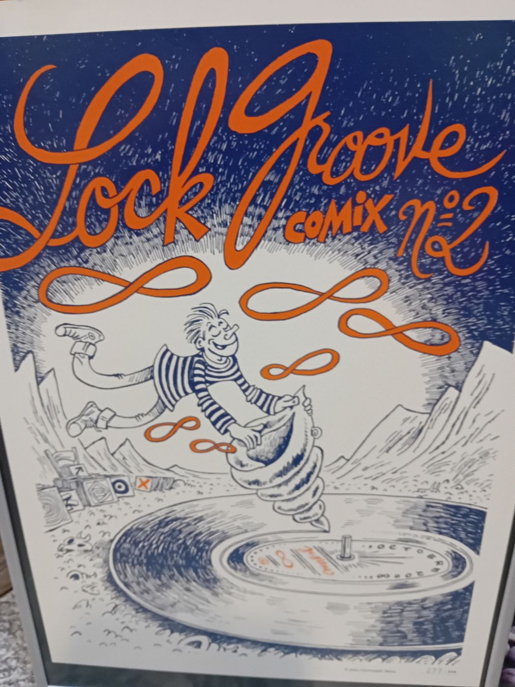 Foto & Immagini: Serigrafia "Lock Groove Comix n. 2" Jean-Christophe Menu – Nuovo (secondo la descrizione) da Biasca venduto da Old_6blh 2