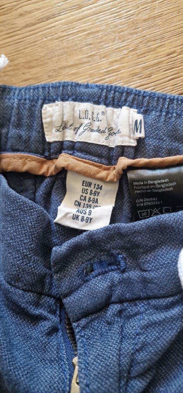 H&M Lotti & Set di vestiti: Sommerhose H&M 134 und 140 – Usato da Emmenbrücke venduto da Nadmorebiti 1