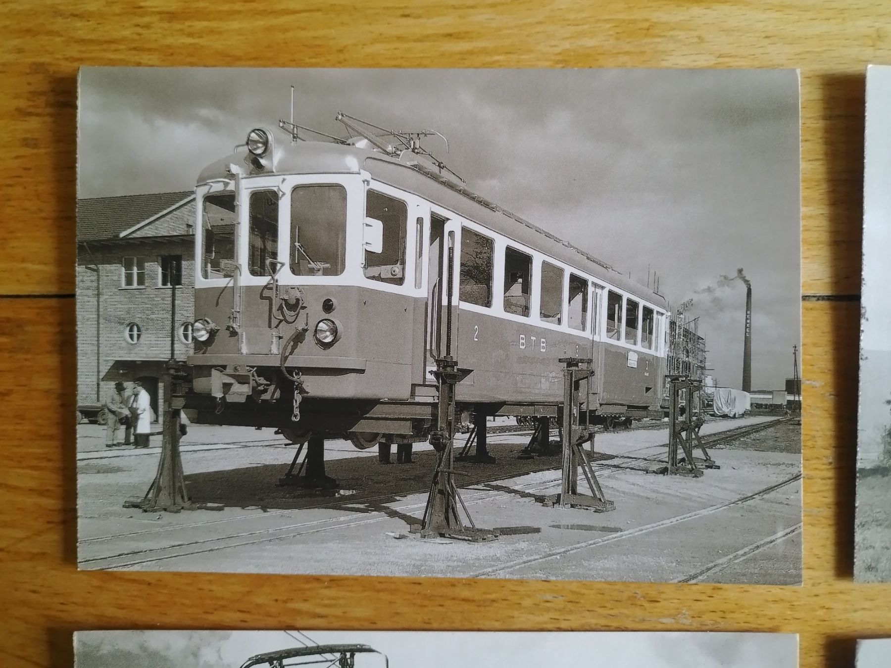 Cartoline postali: 4 AK BTB Birsigthal Bahn – Usato da Amden venduto da vipernatter 1