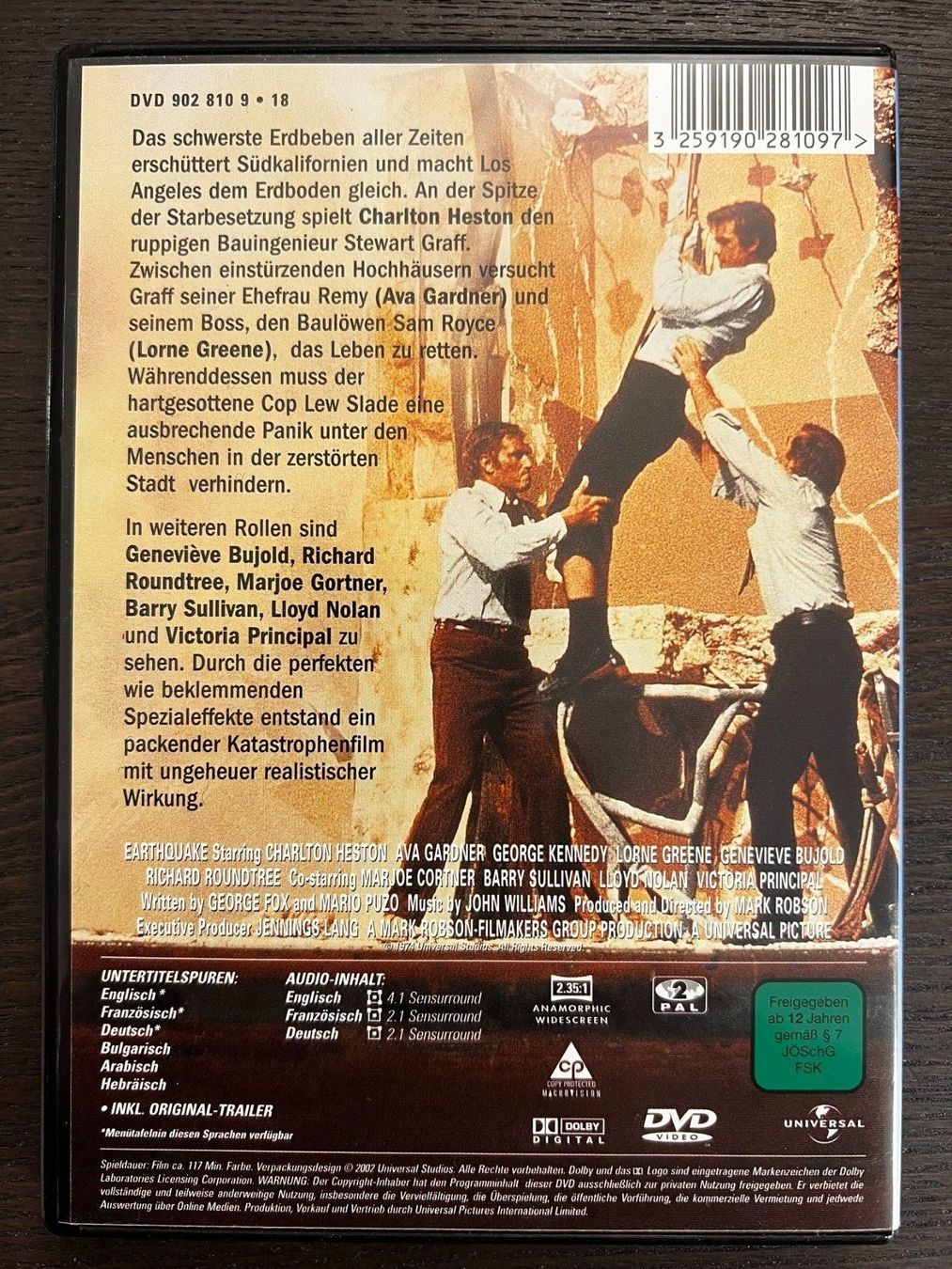 Tutti i DVDs: Erdbeben – Usato da Zürich venduto da FilmFreunde 1
