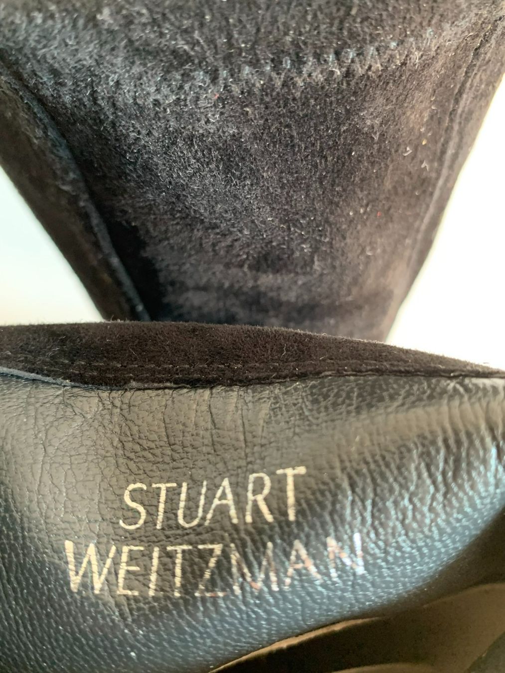 Stuart Weitzman Damenschuhe: STUART WEITZMAN: Edler schwarzer Overknee-Stiefel, 37,5 – Neu (gemäss Beschreibung) aus Luzern von designluzern 8