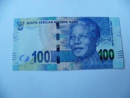 Banknote 100 South, African Rand, Nelson Mandela, Unc