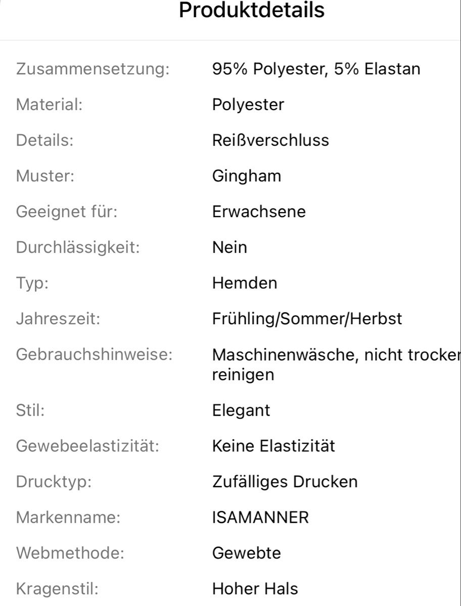 Vestiti: Kleid mit Karomuster, Grösse M neu! – Nuovo e nell'imballaggio originale da Au ZH venduto da Jaggy4 5