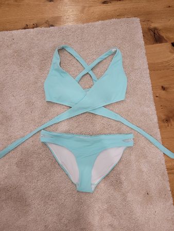 Wickelbikini Neu! Hellblau