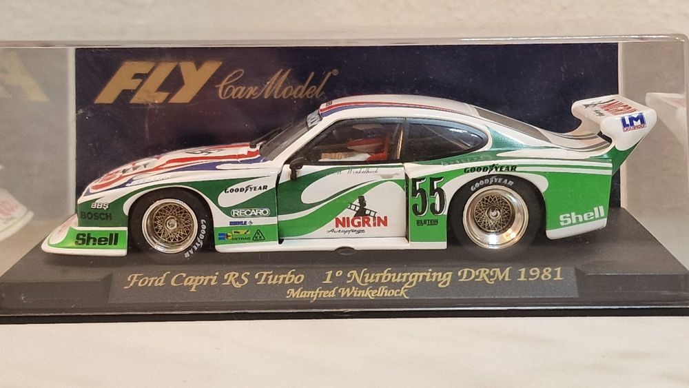 Fly Car Model Ford Capri RS Turbo 1°Nurburging DRM 1981 (Neu und ...
