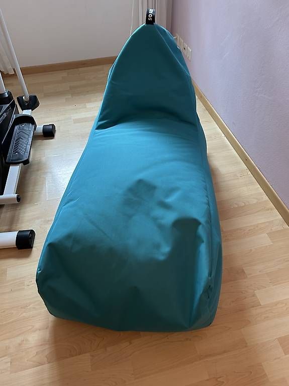 Sessel: Bequemer Sitzsack Hellblau – Gebraucht aus Uster von Ran04 2