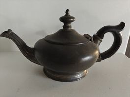 Antike englische Teekanne "B&M Sheffield" (ca. 1860)
