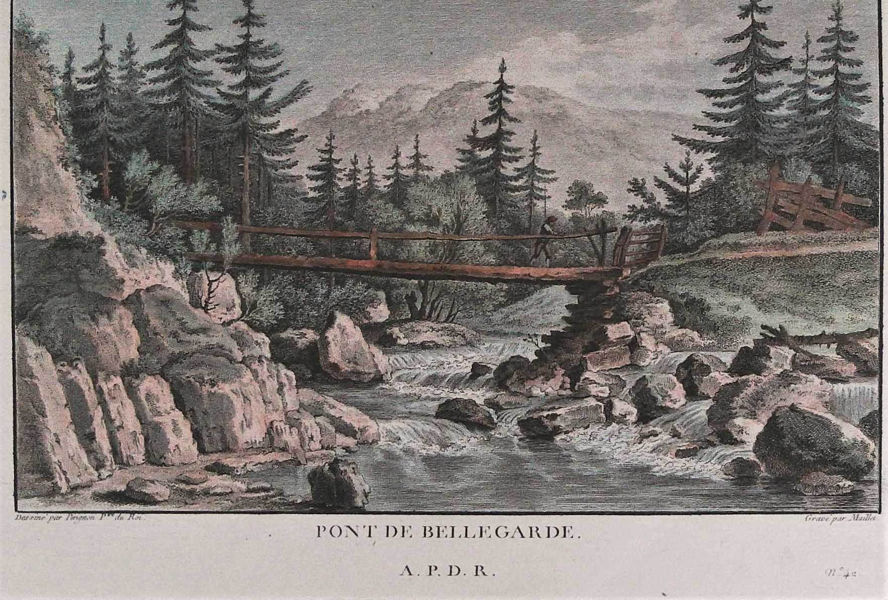 Incisioni: Bellegarde Originalkupferstich 1780 – Usato da Rafz venduto da Helvet32 1
