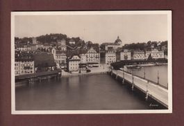LUZERN - Bei Seebrücke - 1936