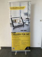 Roll Up Banner von Opel 86cm x 210cm