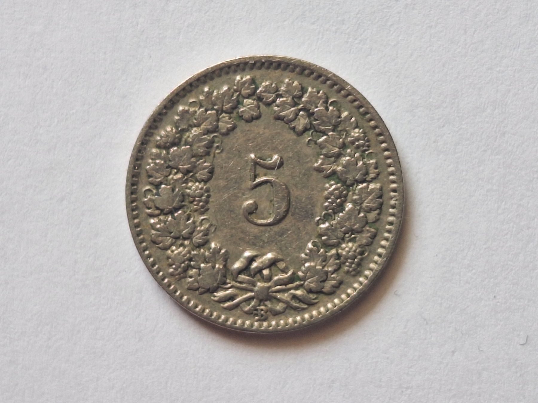 Tutti le monete: 5cts 1908 / S+ – Usato da Couvet venduto da zeze03 1