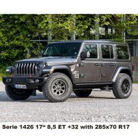 Alufelgen Jeep Wrangler Jeep Gladiator 17 Zoll