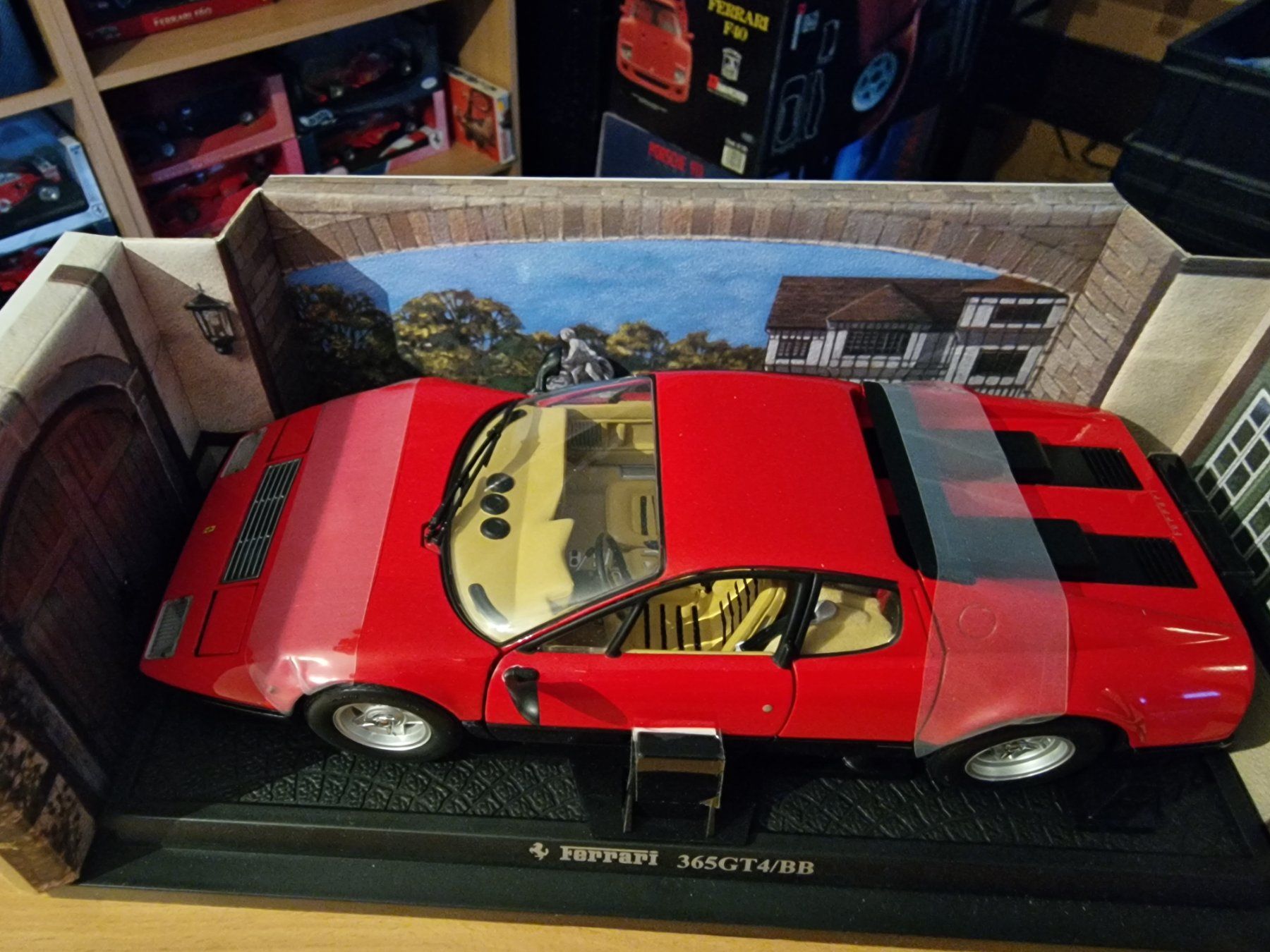 Kyosho Modellini d'auto: Ferrari 365 GT4 BB Kyosho Rot – Nuovo (secondo la descrizione) da Sisikon venduto da Hippiegv 3