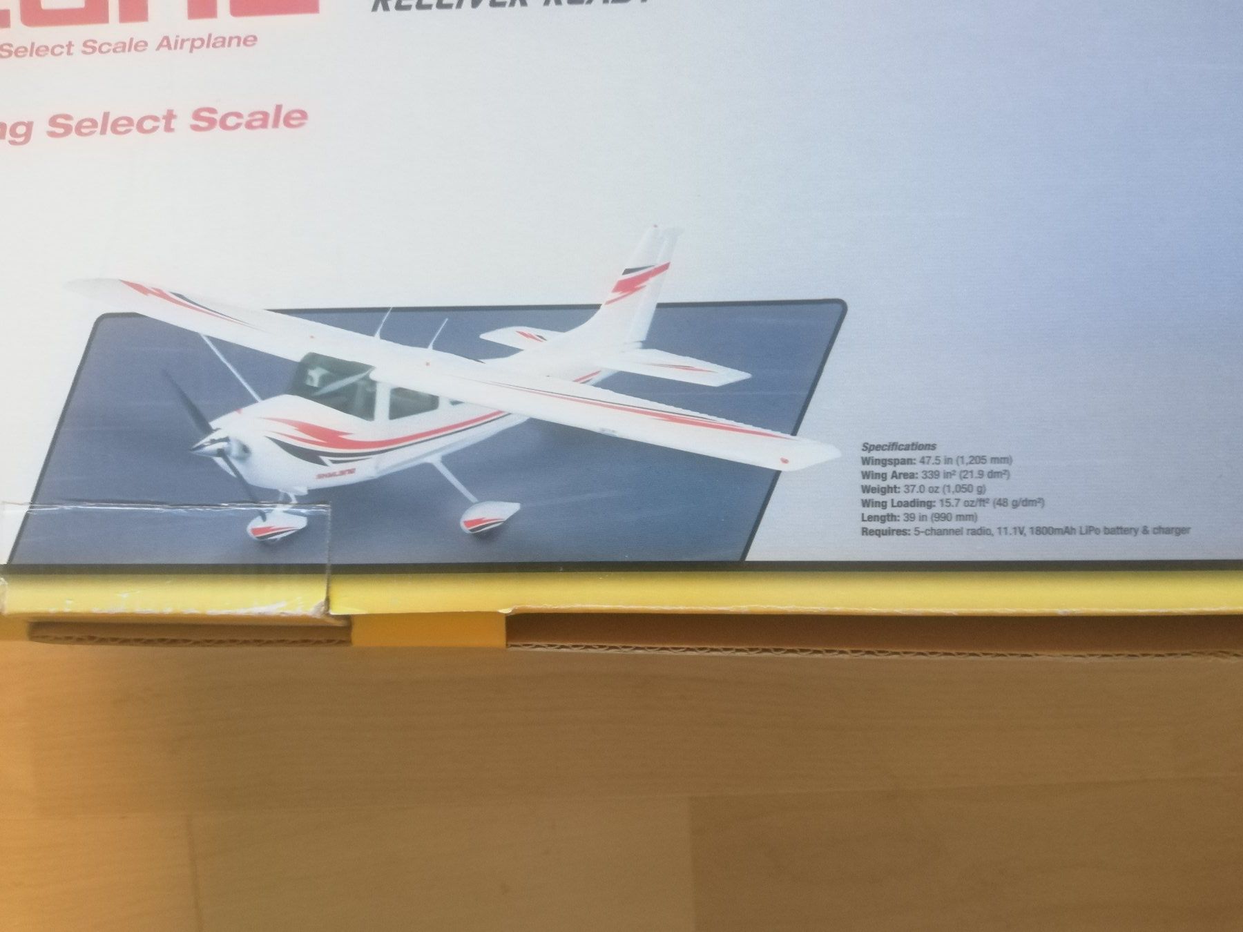 Modellismo RC: FLYZONE Cessna 182 SKYLANE – Nuovo e nell'imballaggio originale da Flüh venduto da AMS-Modellbau 3