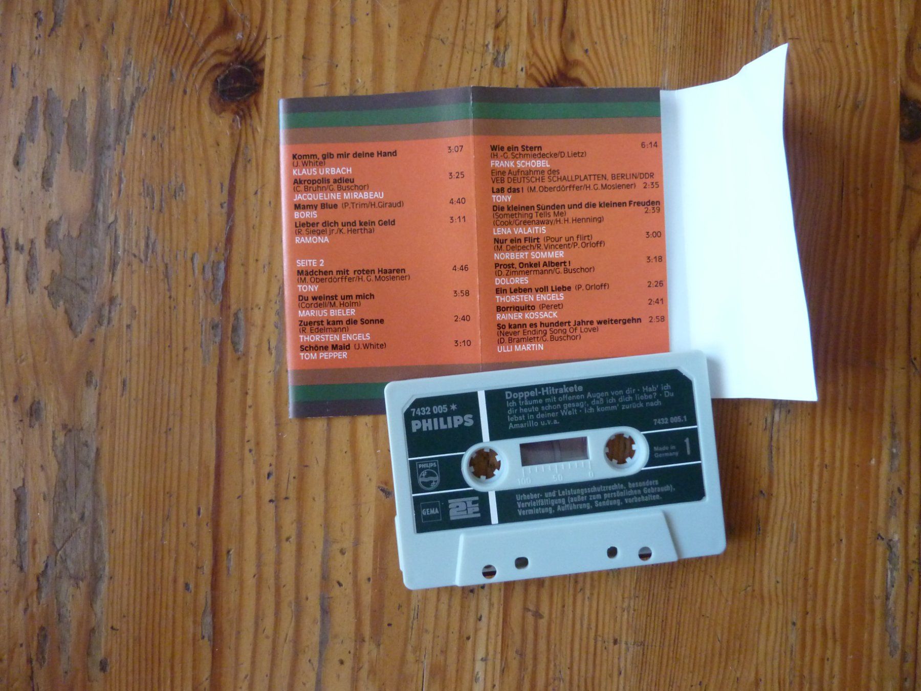 Musicassette: Musikkassette: Doppel-Hitrakete – Usato da Effretikon venduto da Lupari 2