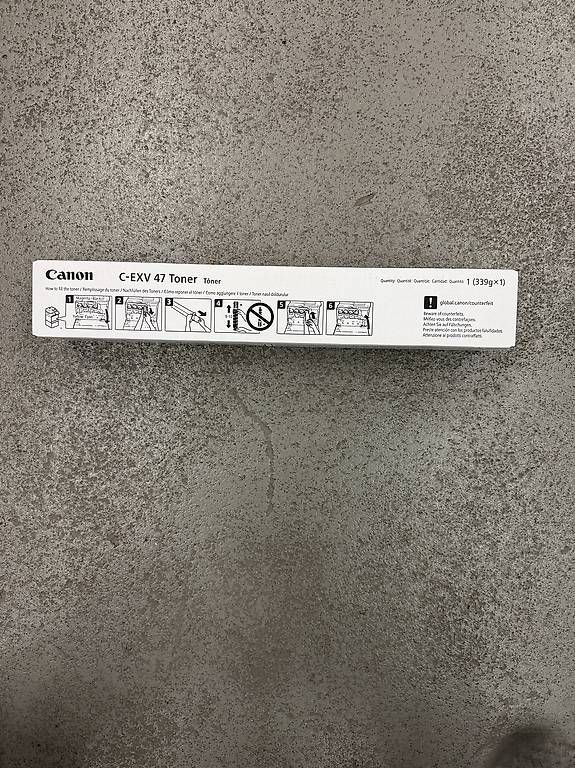 Canon Cartucce per stampanti & toner: Canon Toner C-EXV 47 Cyan – Nuovo e nell'imballaggio originale da Horw venduto da SaveIT 1
