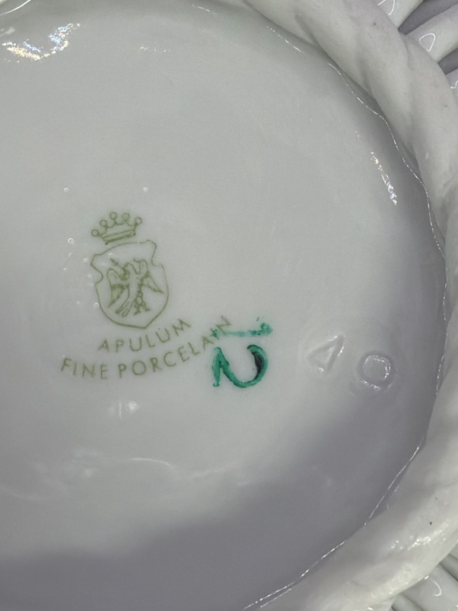 Piatti: Panière en Fine Porcelaine Apulum – Usato da Bôle venduto da K200C 4
